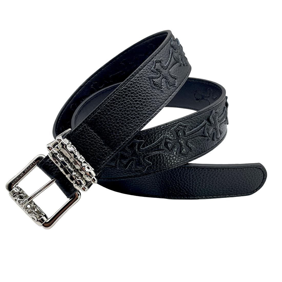 Chrome Hearts Cemetery Cross black belt